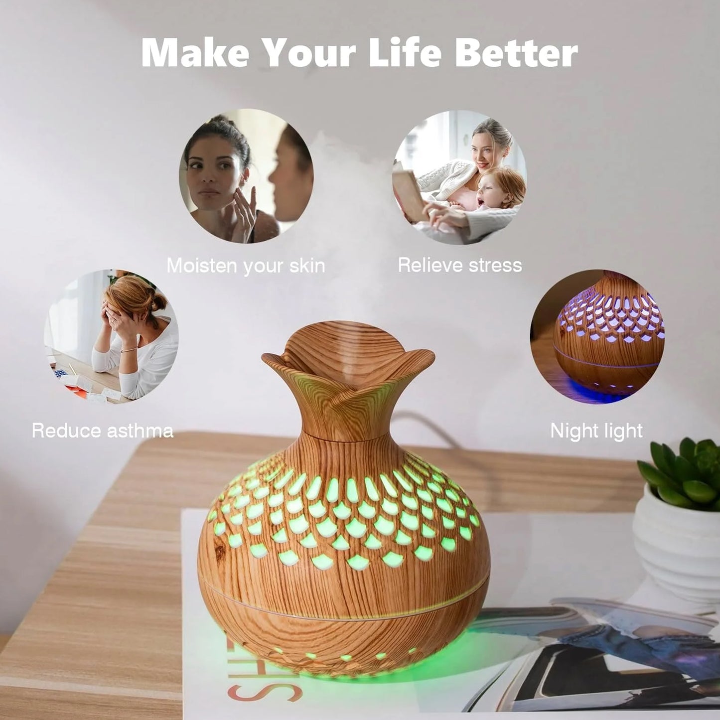 Vase Air Humidifier