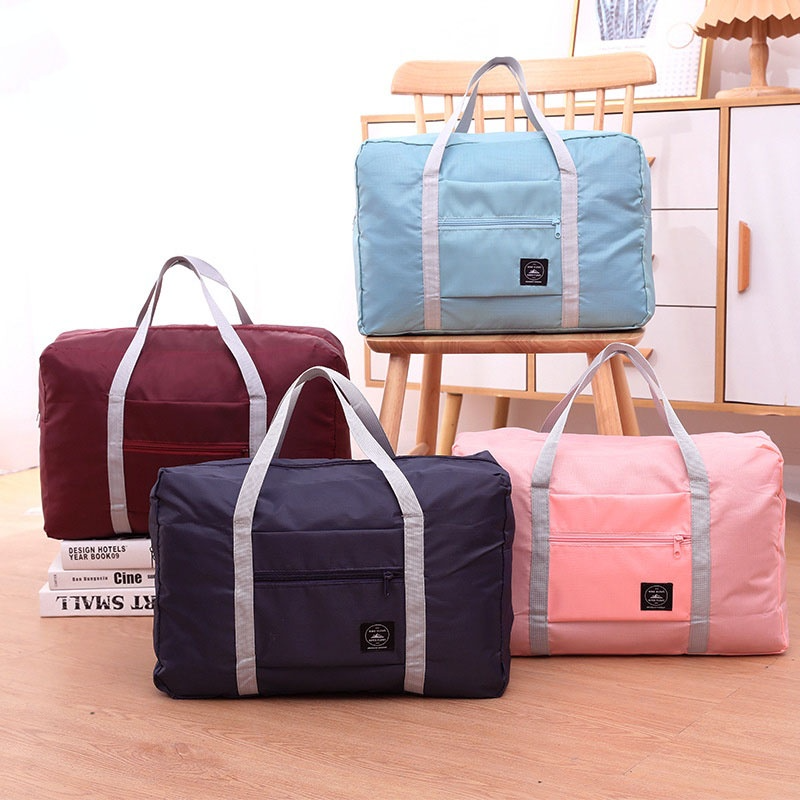 Fashion Wind Blows Folding Carry Travel Bag.